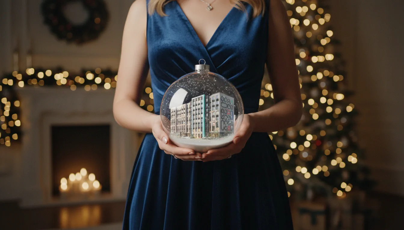 Портретный кадр из сезонной серии