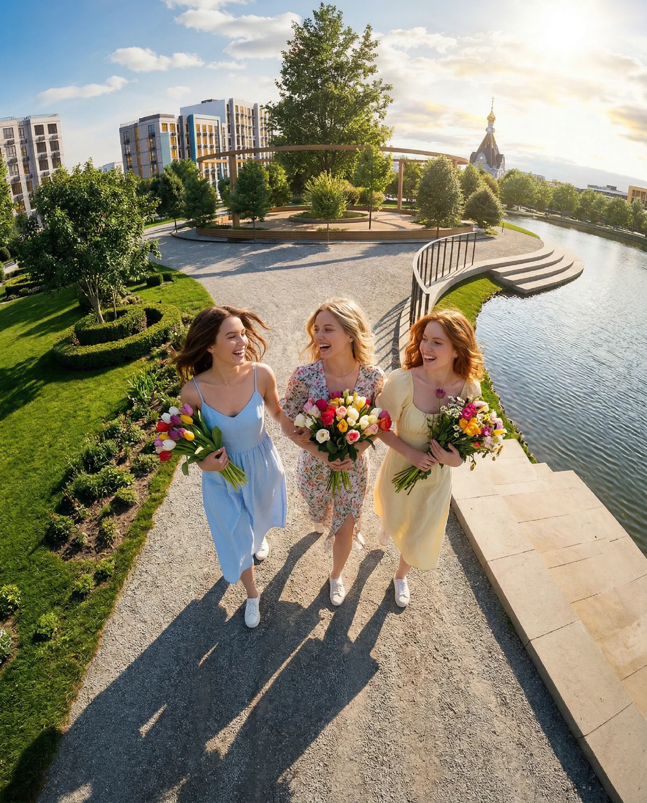 Городской lifestyle-визуал кампании